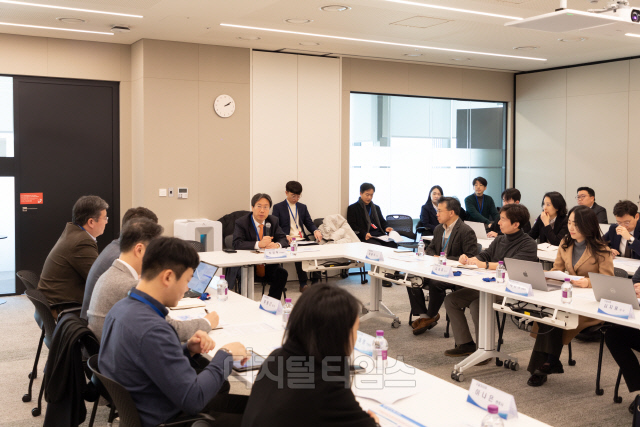 최장혁 개인정보보호위원회 부위원장이 1월 29일 오후 서울 강남 아마존웹서비시즈코리아에서 개최된 해외사업자 대상 현장간담회에서 발언을 하고 있다. 개인정보위 제공